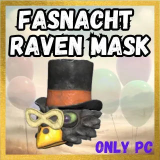Fasnacht Raven Mask