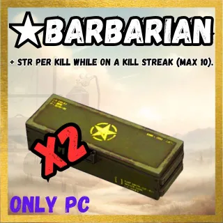 X2 Barbarian Legendary Mod