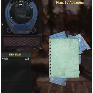 Plan: TV Aquarium