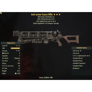 Gauss Rifle AA/50C/25