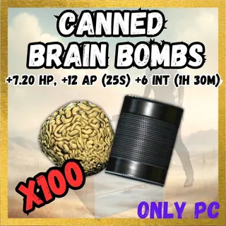 X100 Canned Brain Bombs
