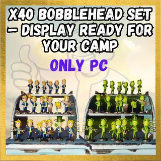 X40 Bobblehead Set – Display Ready for Your CAMP
