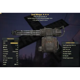 Minigun Q/E/15R