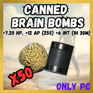 X50 Canned Brain Bombs