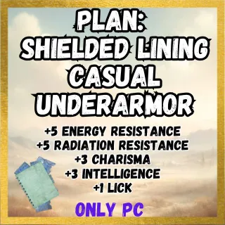 Plan:  Shielded Lining  Casual  Underarmor