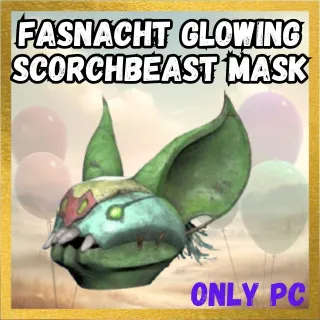 Fasnacht Glowing Scorchbeast Mask