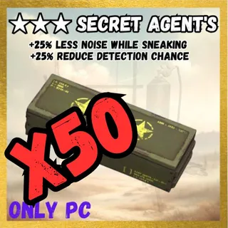 X50 Secret Agent's Legendary Mod