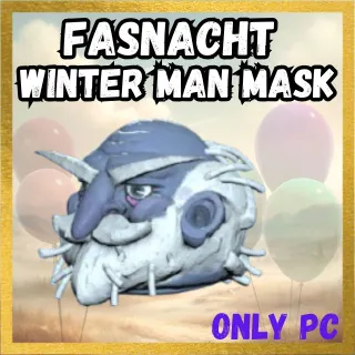 Fasnacht Winter Man Mask