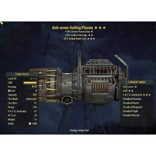 Gatling Plasma AA/50C/25