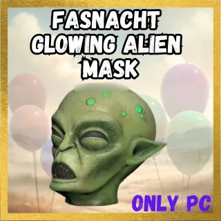 Fasnacht Glowing Alien Mask