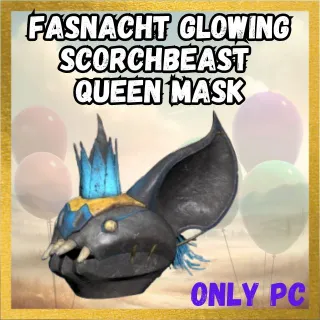 Fasnacht Glowing Scorchbeast Queen Mask