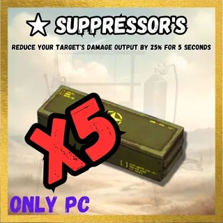 X5 Suppressor's Legendary Mod