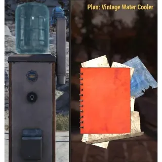 X3 PLAN: VINTAGE WATER COOLER