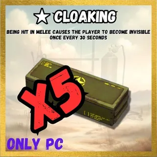 X5 Cloaking Legendary Mod