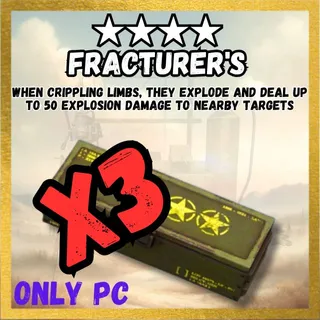X3 Fracturer's Legendary Mod