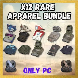 X12 RARE APPAREL BUNDLE (PC ONLY)