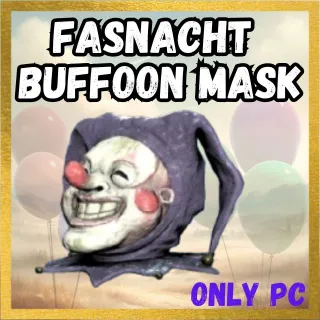 Fasnacht Buffoon Mask