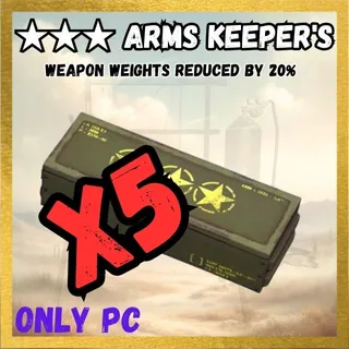 X5 Arms Keeper's Legendary Mod