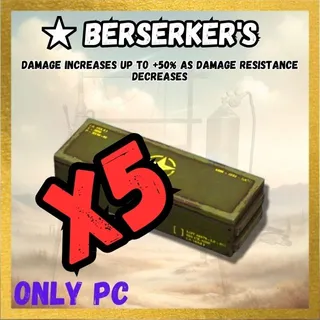 X5 Berserker's Legendary Mod