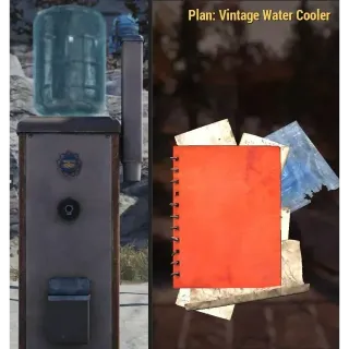 X20 PLAN: VINTAGE WATER COOLER