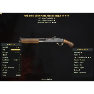 Pump Action Shotgun AA/50C/25