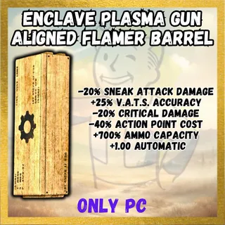Mod Enclave  Aligner Flamer Barrel