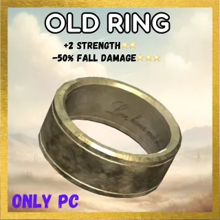 Old Ring +2 Strength/-50% Fall Damage