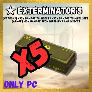 X5 Exterminator's Legendary Mod