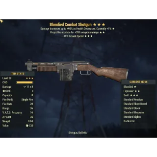 Combat Shotgun B/E/15R