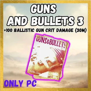 X200 Guns  and Bullets 3 Magazine