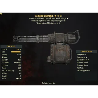 Minigun V/E/WBS