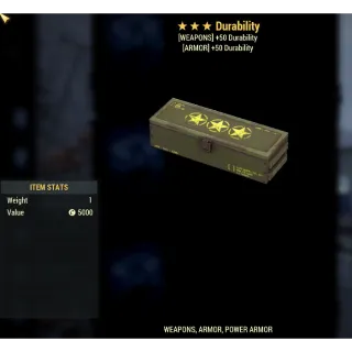 Durability Legendary Mod