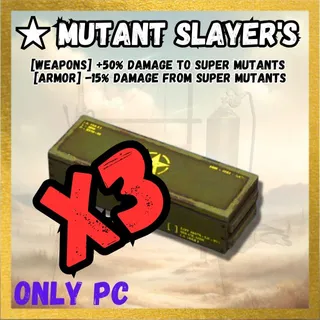 X3 Mutant Slayer's Legendary Mod