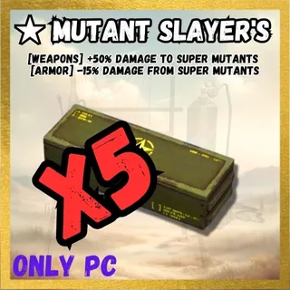 X5 Mutant Slayer's Legendary Mod
