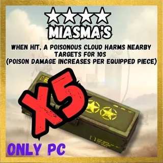 X5 Miasma's Legendary Mod