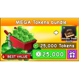 25k tokens | Grow a Garden