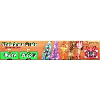     5x christmar crate | Fish It!