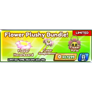 FLOWER PLUSHY BUNDLE! - BADDIES