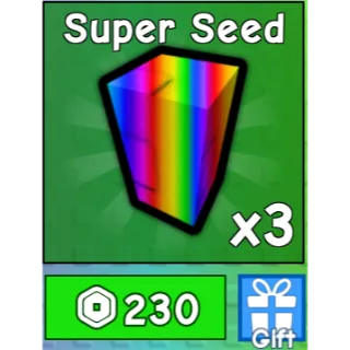 3x SUPER SEED |  Grow a Garden 