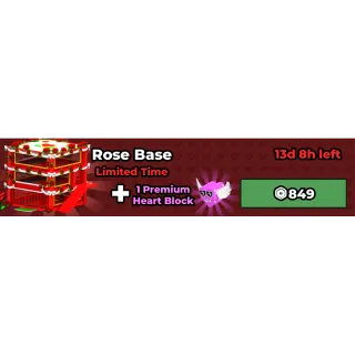 rose base -  Steal a Brainrot 