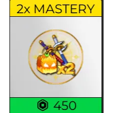 2x mastery - Blox Fruits