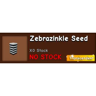 zebrazinkle seed | Grow a Garden