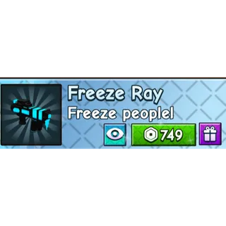freeze ray -  Grow a Garden 2
