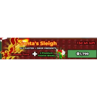 santa's sleigh -  Steal a Brainrot