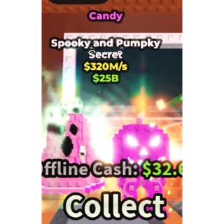 Candy Spooky and Pumpky  320m