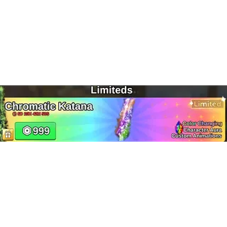 chromatic katana - Fish It! 