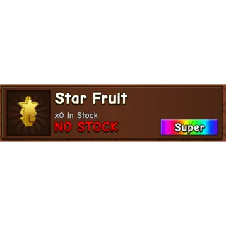 star fruit - Grow a Garden 2