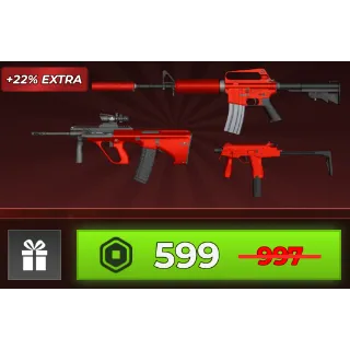 anodized red bundle - BloxStrike