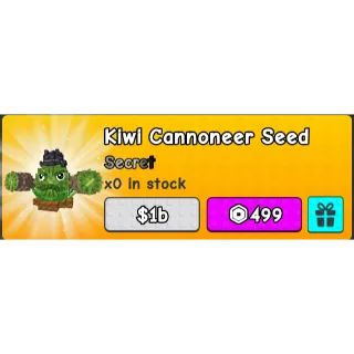 kiwi cannoneer seed | Plants vs Brainrots