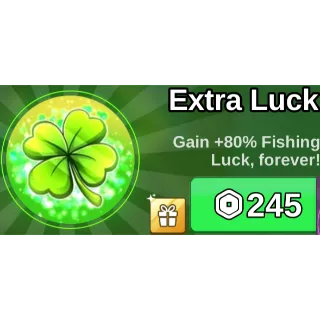 extra luck - Fish It!